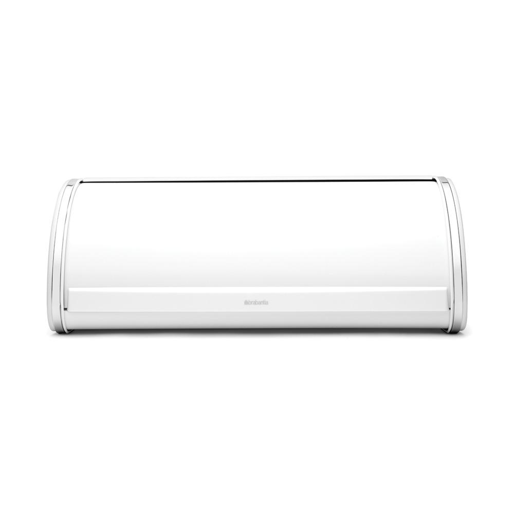 Brabantia Roll Top Bread Box, White