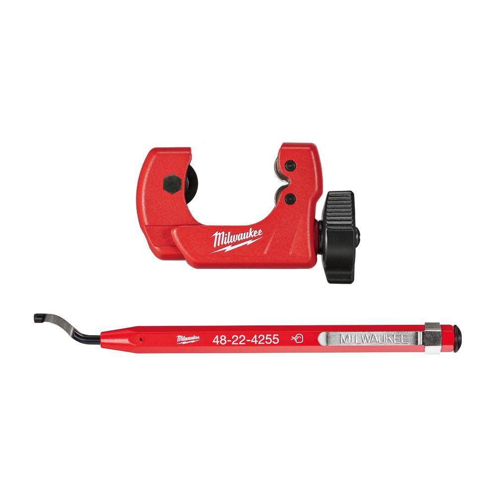 Milwaukee 1 in. Mini Copper Tubing Cutter with Reaming Pen 