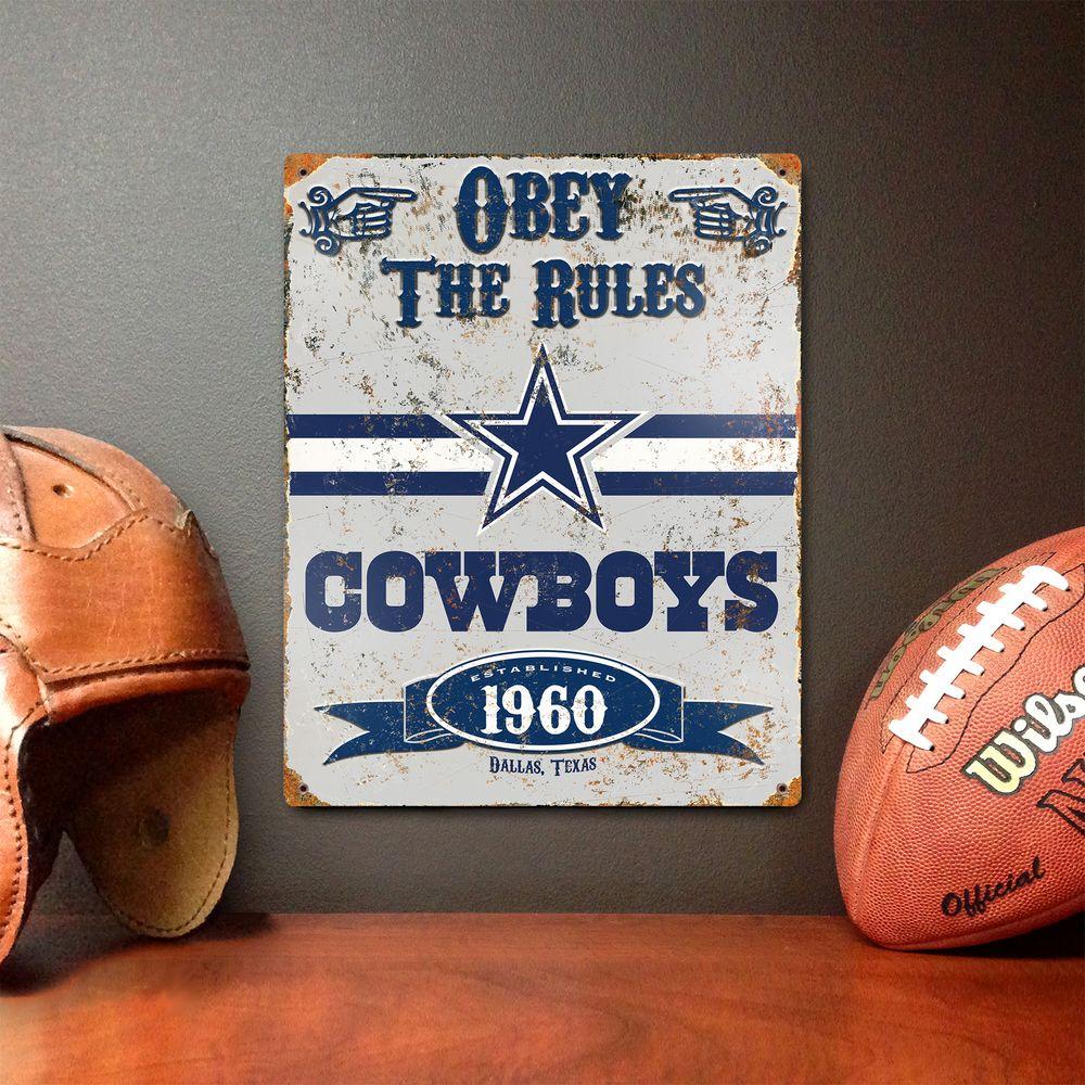 14 5 In H X 11 D Heavy Duty Steel Dallas Cowboys Embossed Metal Sign Wall Art - Dallas Cowboys Metal Wall Art 14 5 In H X 11 D Heavy Duty Steel Dallas Cowboys Embossed Metal Sign Wall Art - Dallas Cowboys Metal Wall Art