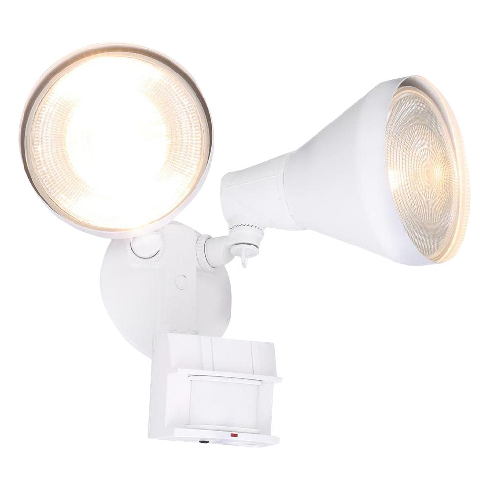 Timer Floodlights Outdoor Security Lighting 180 Degree White Motion Activated Outdoor Flood Light