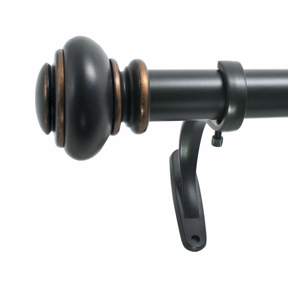 Decopolitan 36 In 72 In 1 In Urn Single Rod Set In Antique