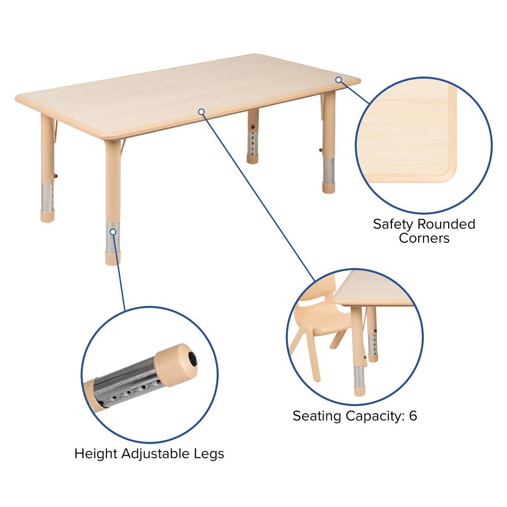 adjustable kids table and chairs