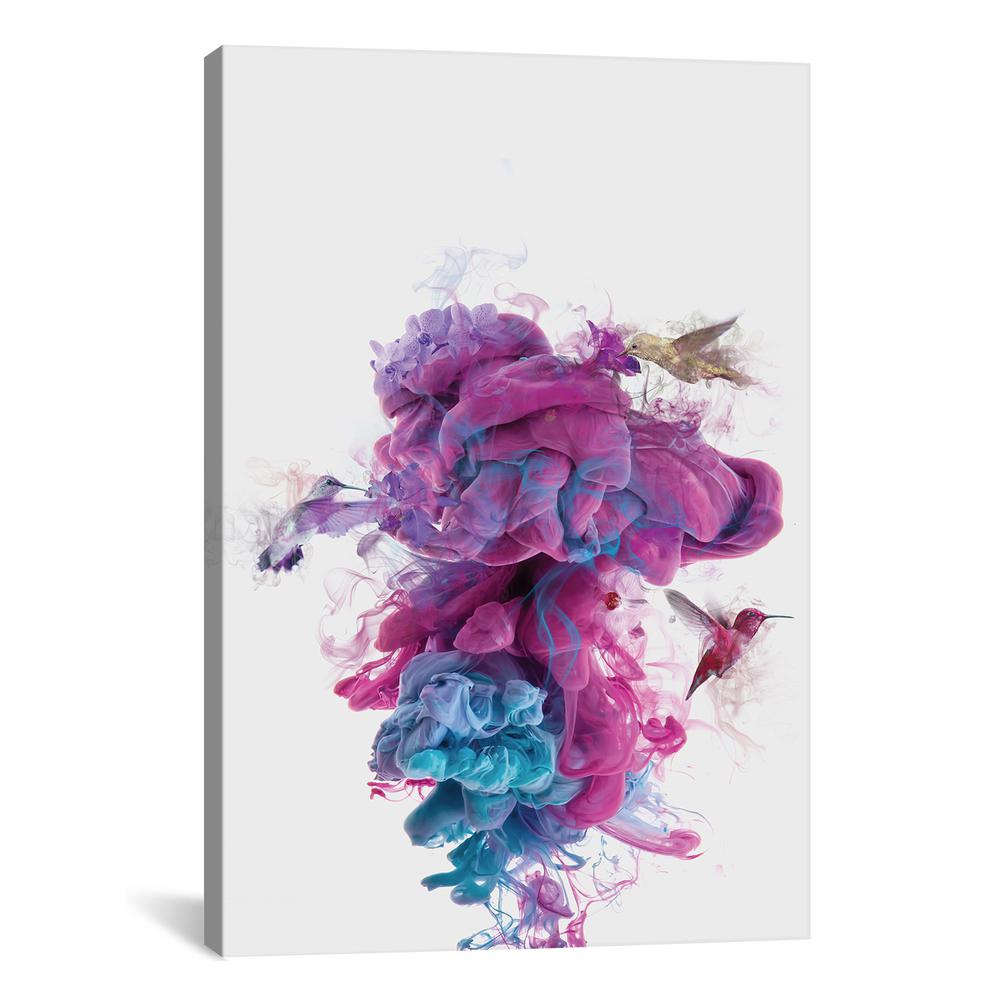 iCanvasART Hummingbird at Home I Canvas Print 26 x 26