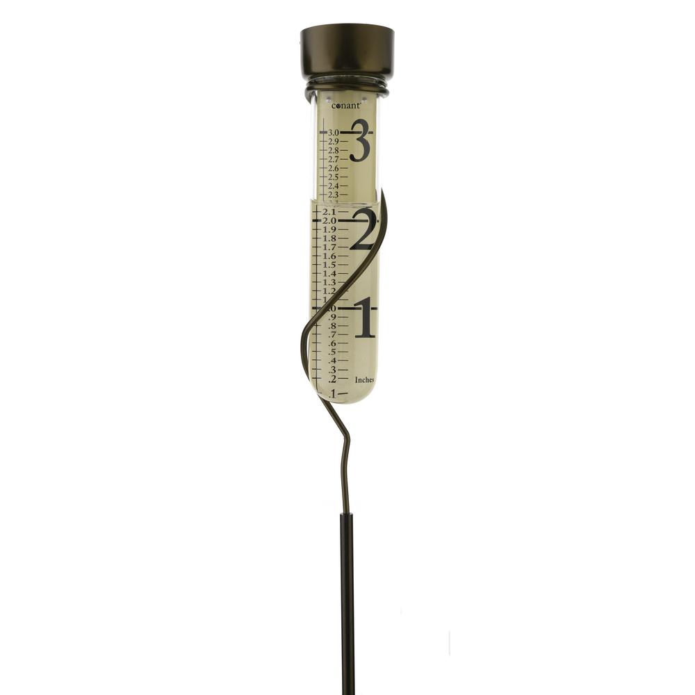 Decor Grand View Bronze Patina Rain Gauge Vrg6bp The Home Depot