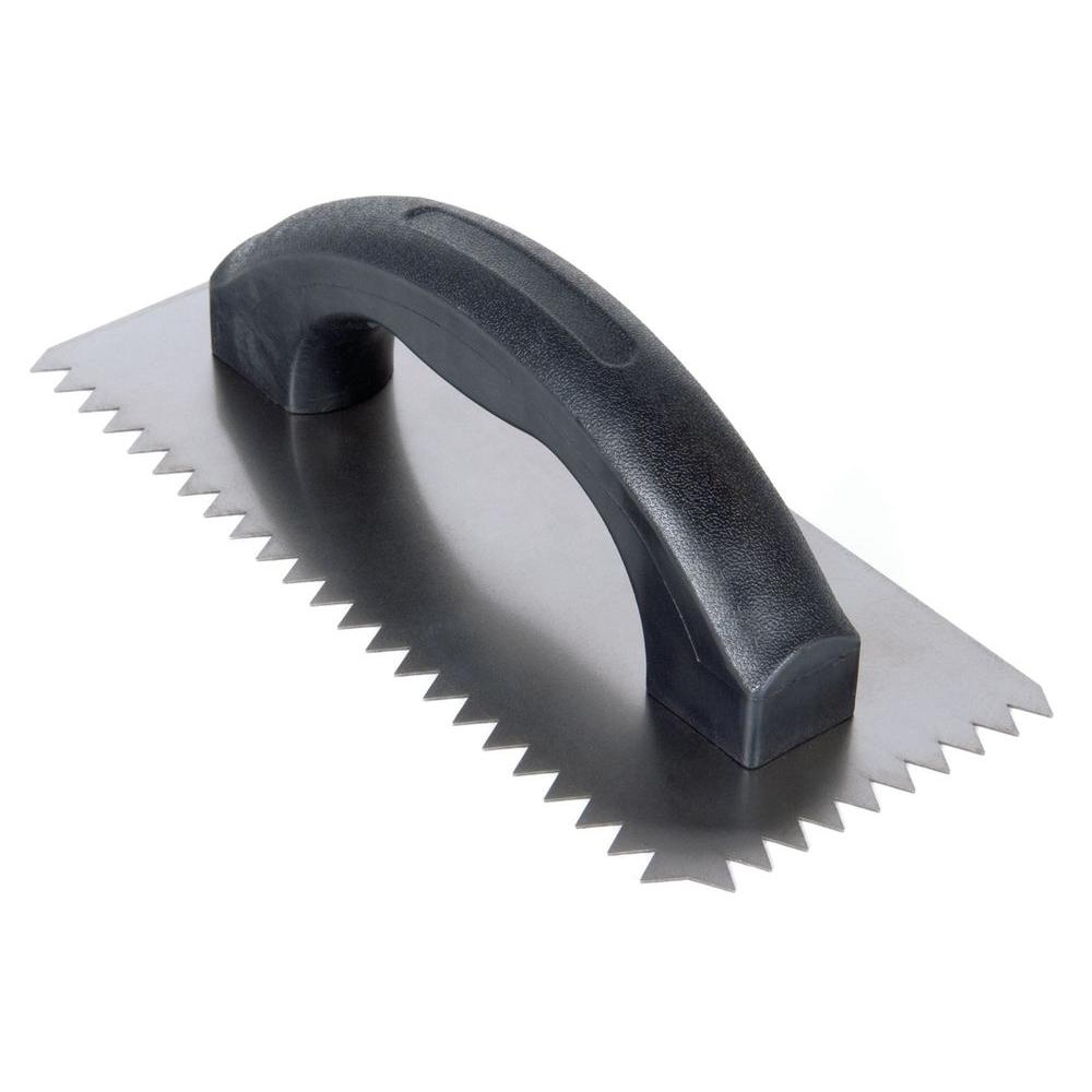 v notch trowel