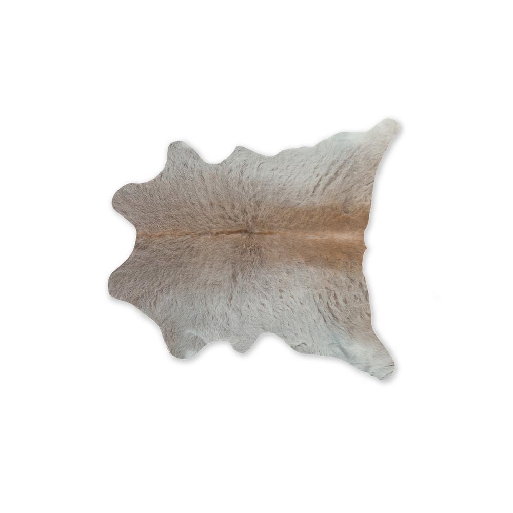 Natural Brown And White 2 Ft X 3 Calfskin Rug 676685024145 Calfskin Rug