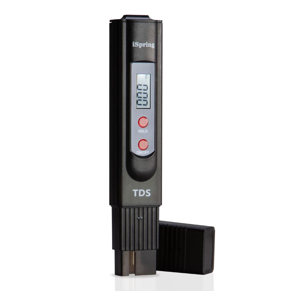 ISPRING 2-Button Digital TDS Meter with Backlit LCD-TDS2 - The Home Depot