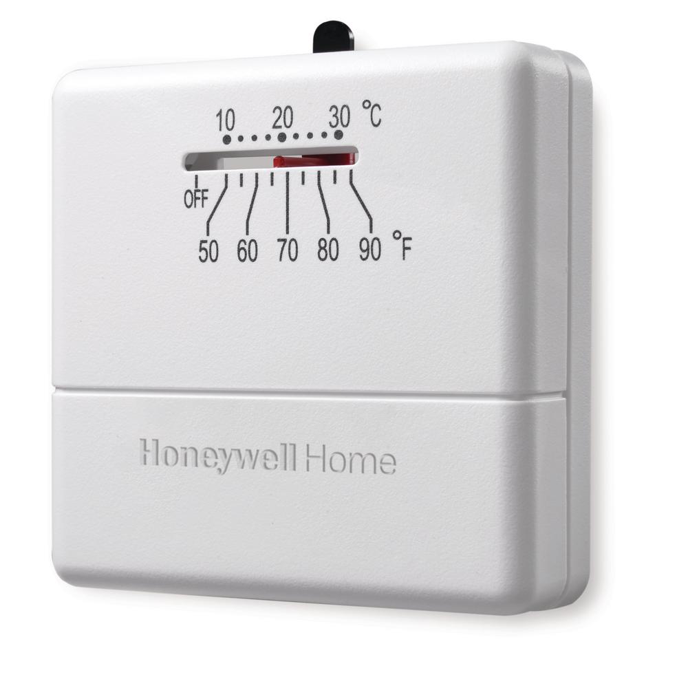 Honeywell Home Economy NonProgrammable Thermostat with Microvolt 1H