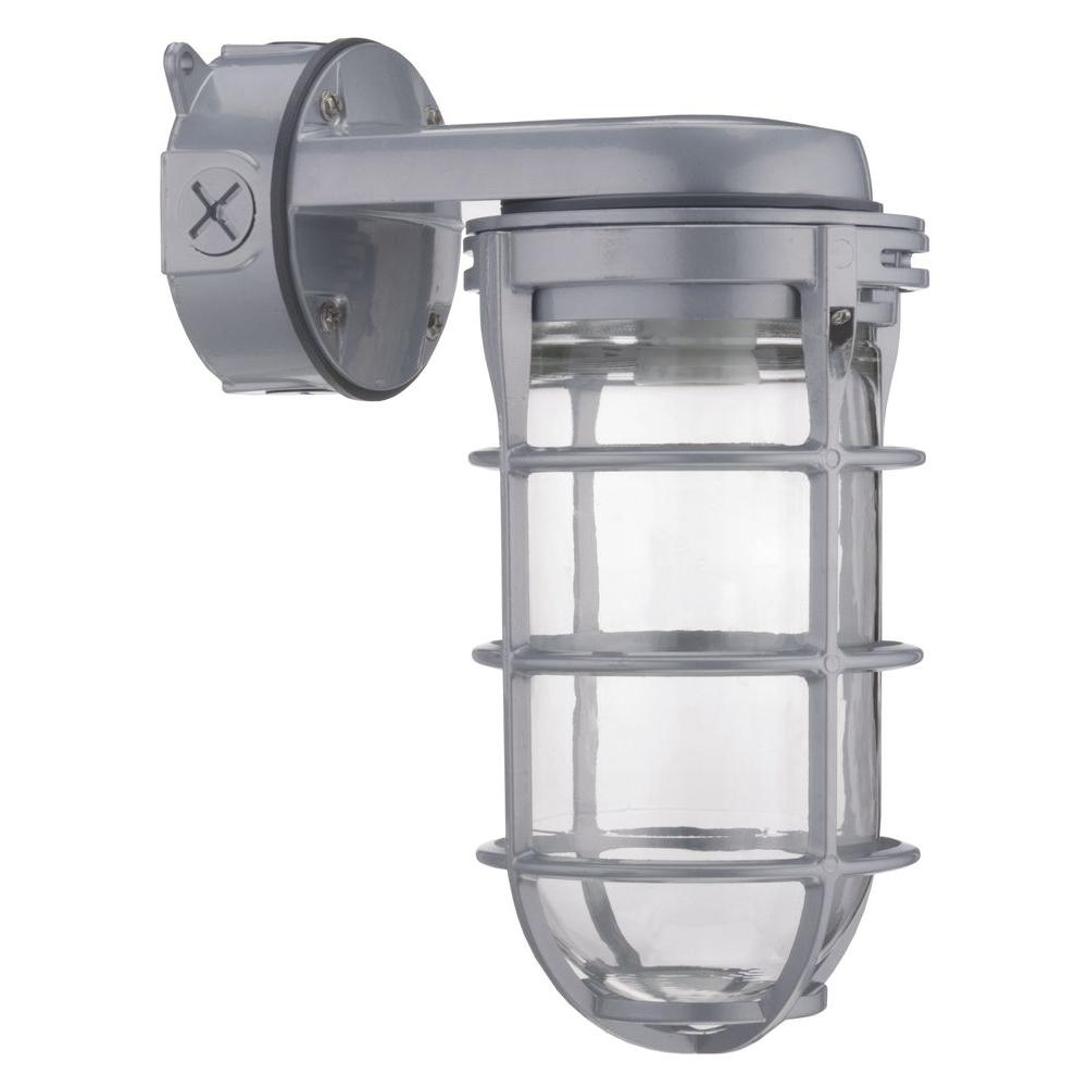 Csa Listed Lithonia Lighting Outdoor The 150w Incandescent Utility Vapor Tight Wall Mount Fixture