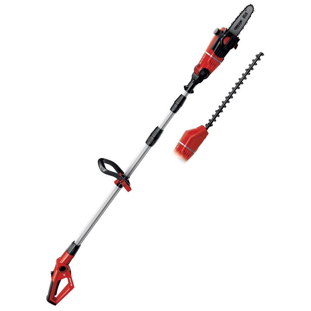 hedge trimmer and pole saw