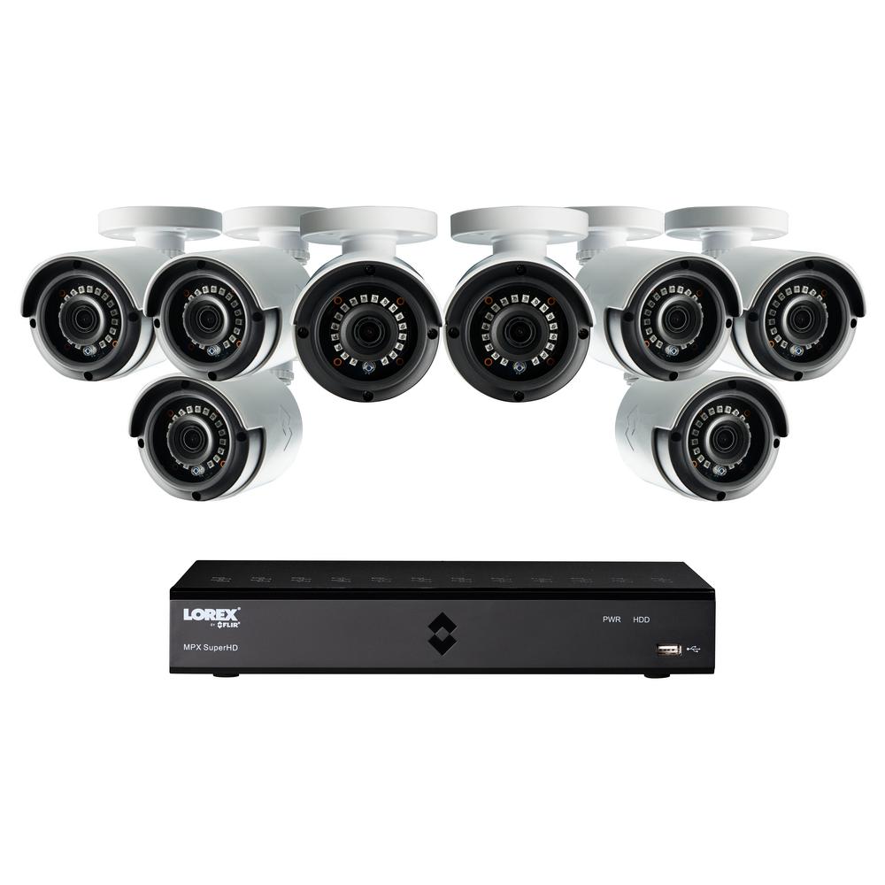 Lorex 8-Channel 1080p High Definition 1TB HDD Surveillance DVR System ...