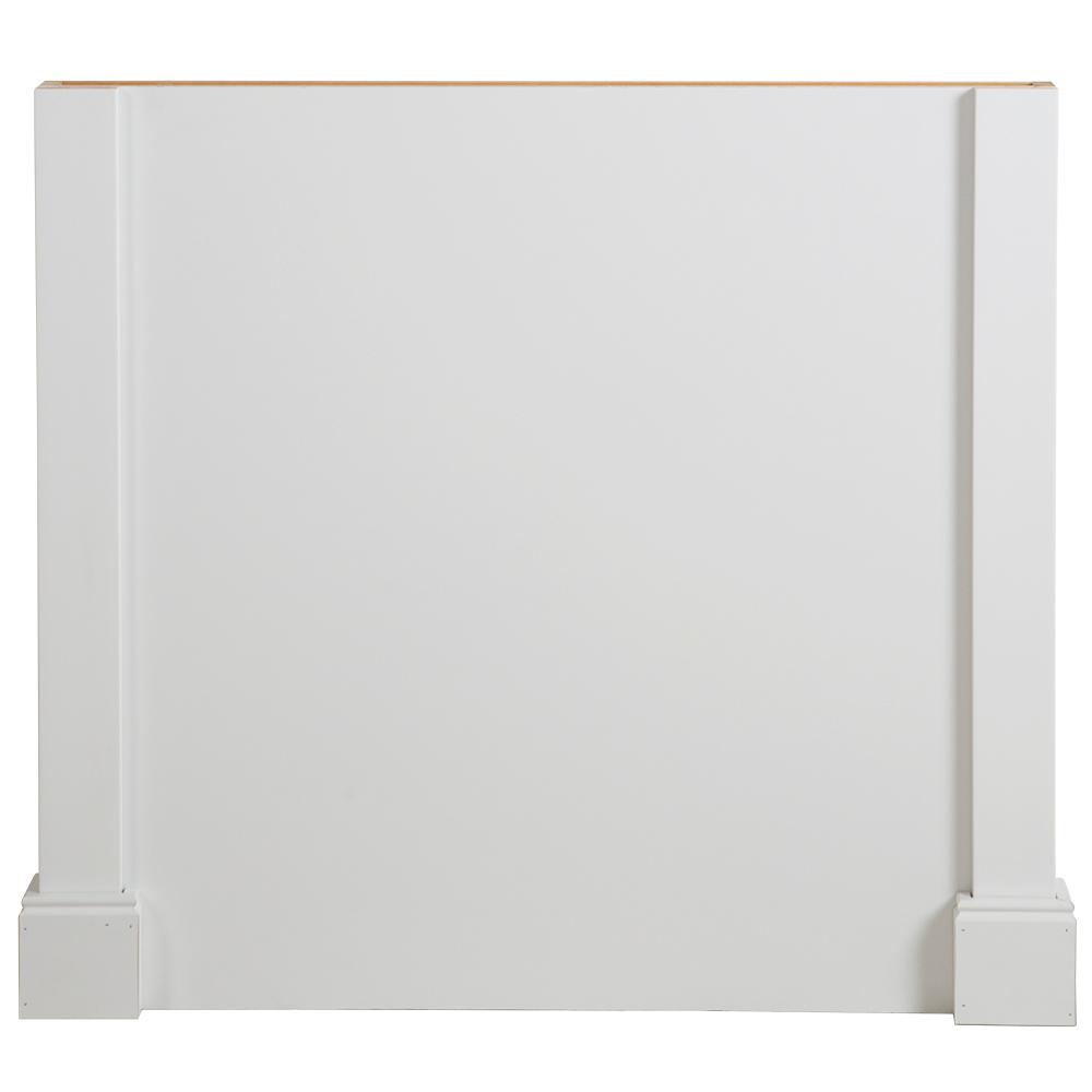 Hampton Bay 3x34.5x37.5 in. Decorative Island End Panel in Medium Oak