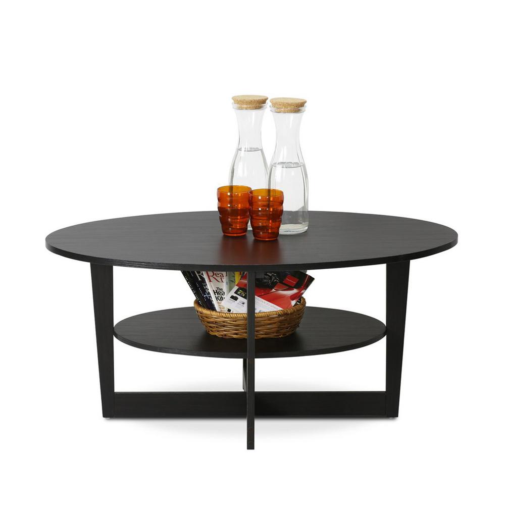 Furinno Jaya Walnut Built In Storage Coffee Table 15020wn The Home
