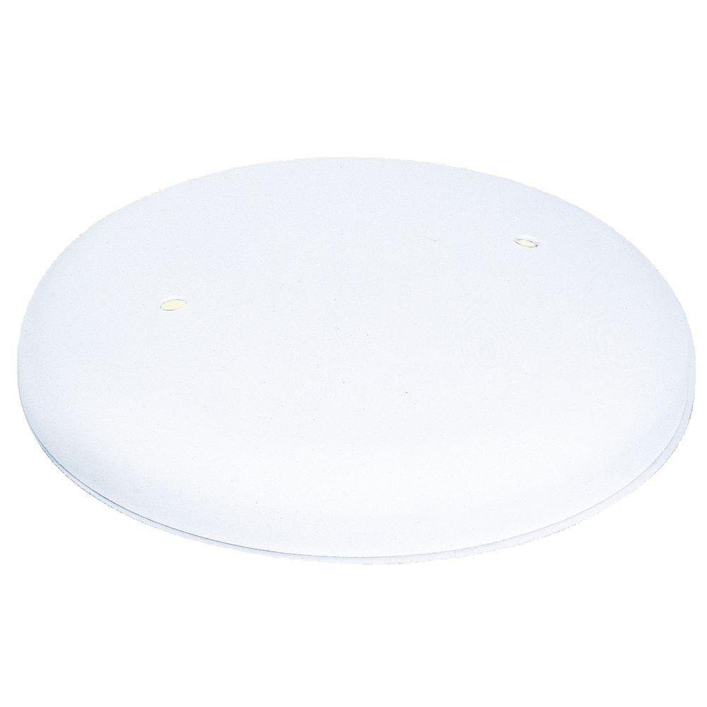 Commercial Electric 5 In White Blank Up Kit