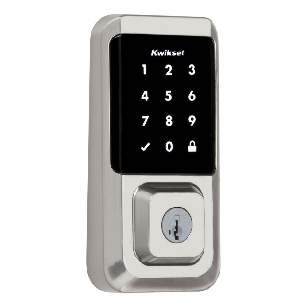 Kwikset HALO Satin Nickel Touchscreen WiFi Electronic SingleCylinder