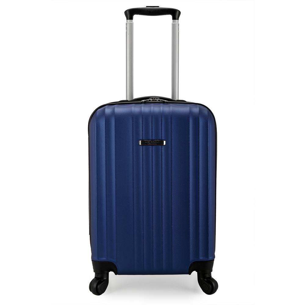 navy it suitcase