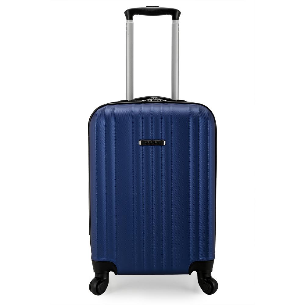 Elite Luggage Fullerton Navy Hardside Carry-On Spinner Luggage-EL06044N ...