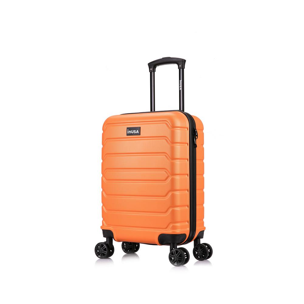 it orange suitcase