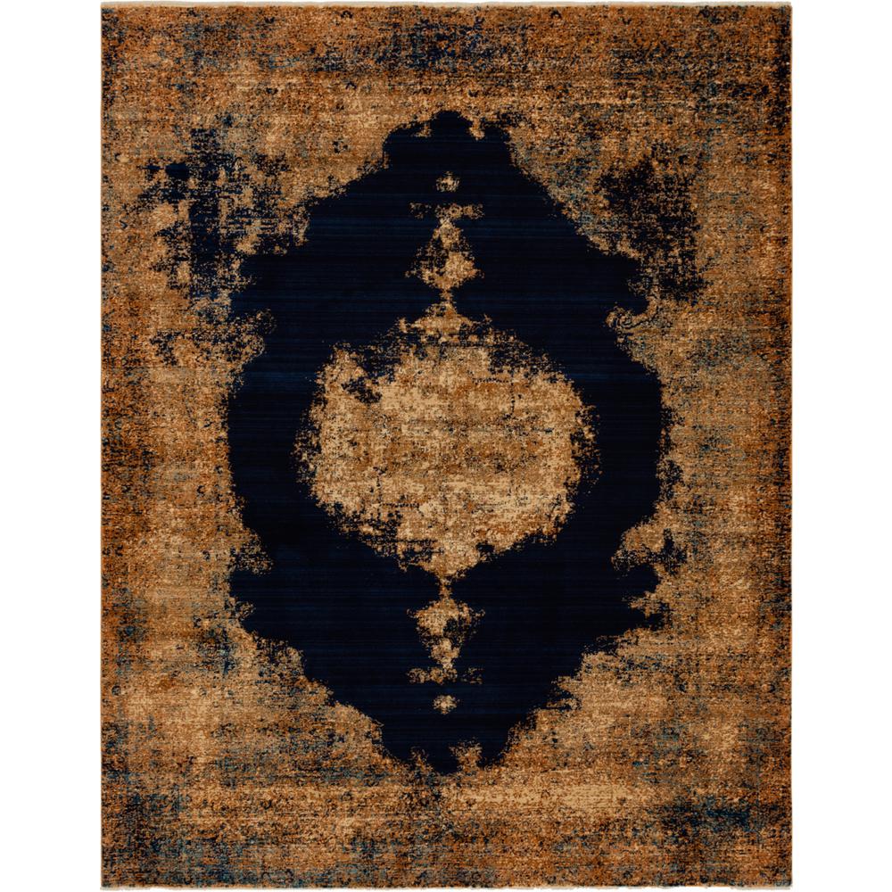 Unique Loom Navy Blue 8 Ft X 10 Graham Rug 3144423 The Home