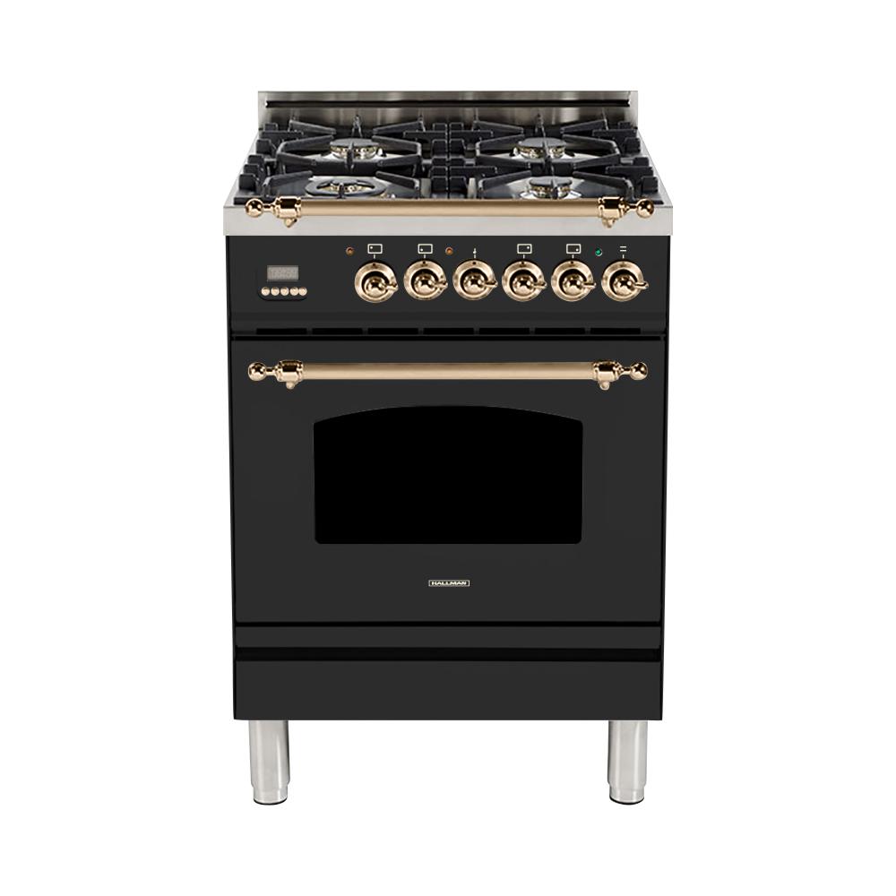 24 In Single Oven Dual Fuel Ranges The Home Single Oven Dual Fuel Italian Range With True
