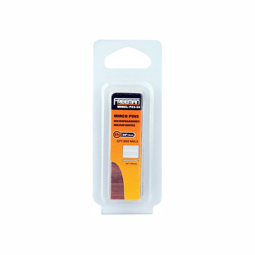 Freeman 3/4 in. 23Gauge Glue Collated Pin Nail (2000 per Box)P2334