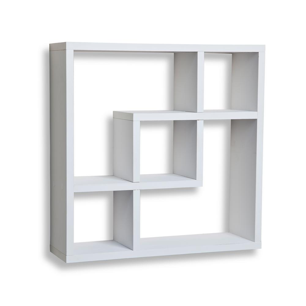 Shelf Boards White Danya B Shelving Storage Organization Contempo