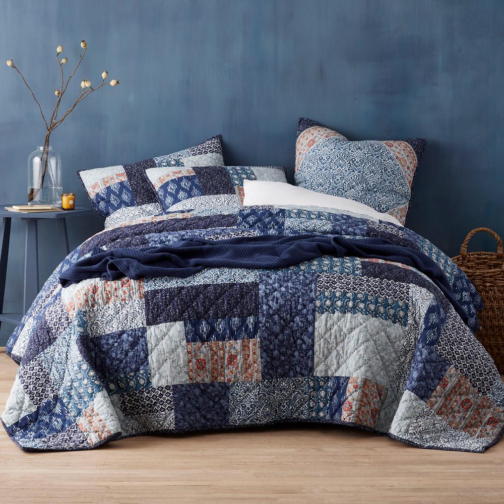 The Company Store Surabaya Cotton Patchwork Full Queen Quilt