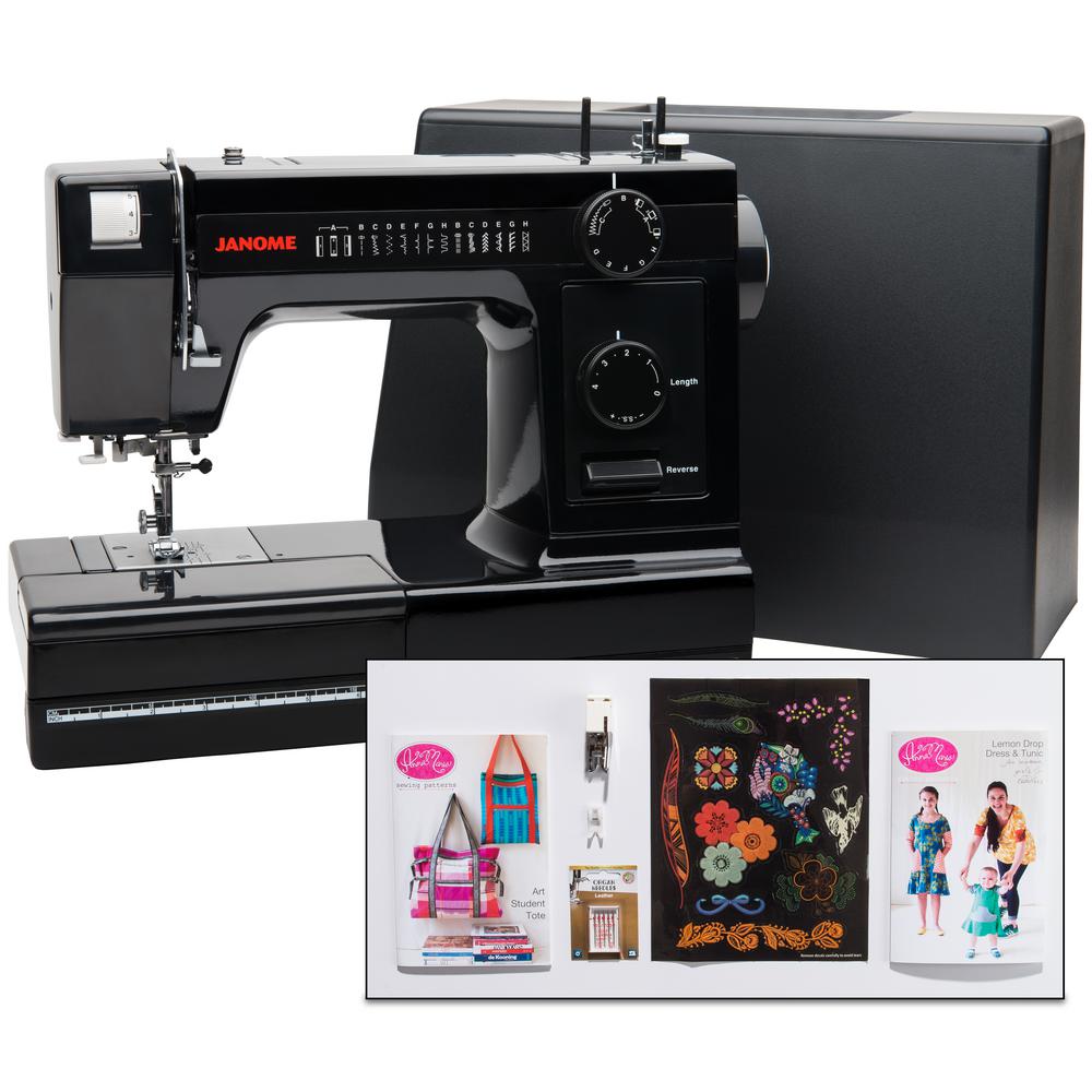 Janome HD1000 Black Edition IndustrialGrade Sewing Machine001HD1000BE