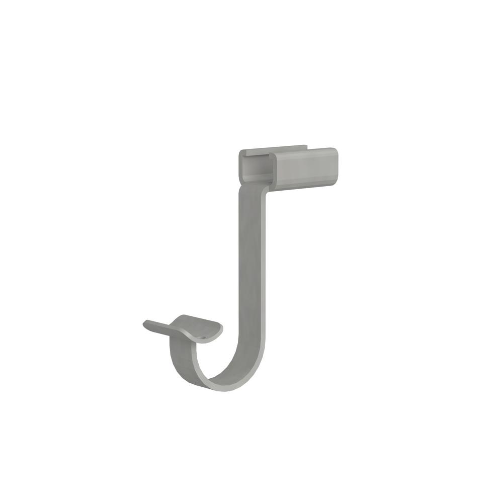 ClosetMaid 4.5 In. X 4 In. Hang Rod Support In Satin Nickel-1408 - The ...