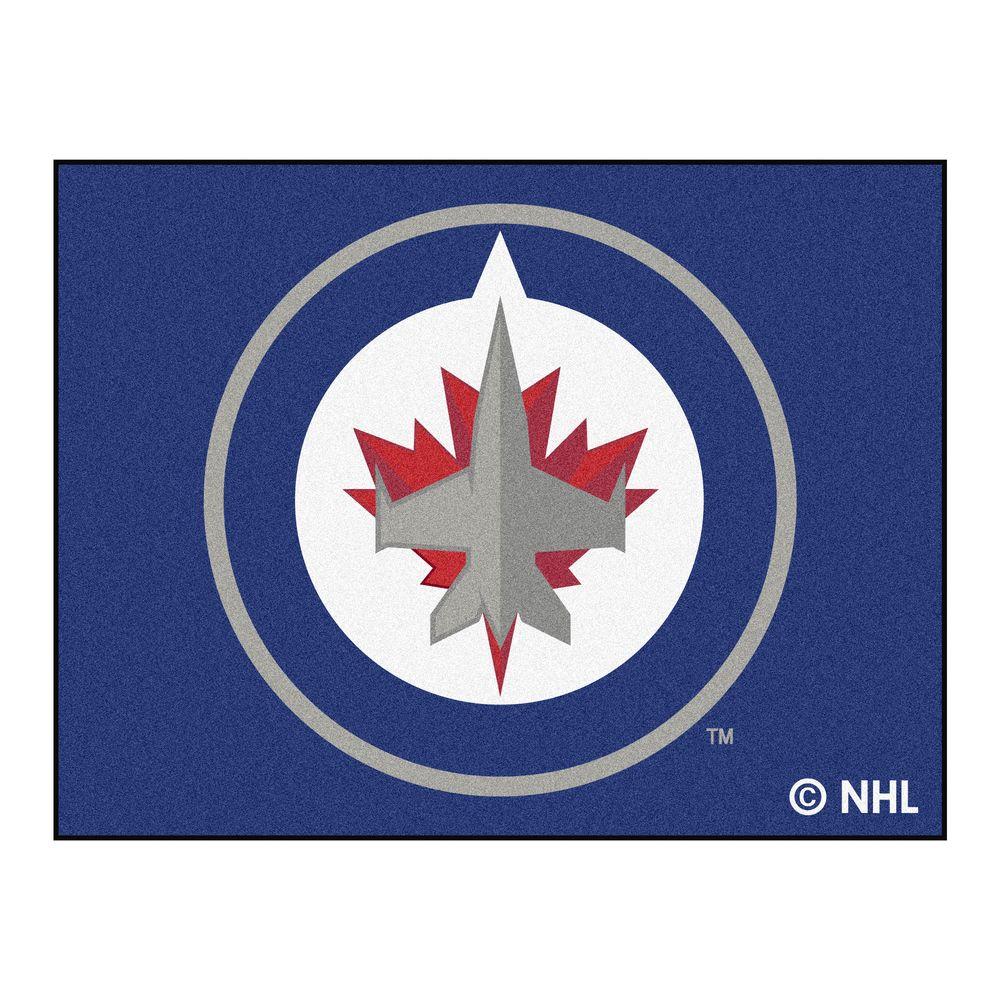 FANMATS NHL Winnipeg Jets Navy 5 ft. x 