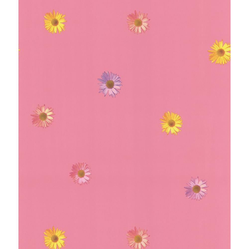 National Geographic Pink Spot Floral Wallpaper Sample-NG63841SAM - The ...