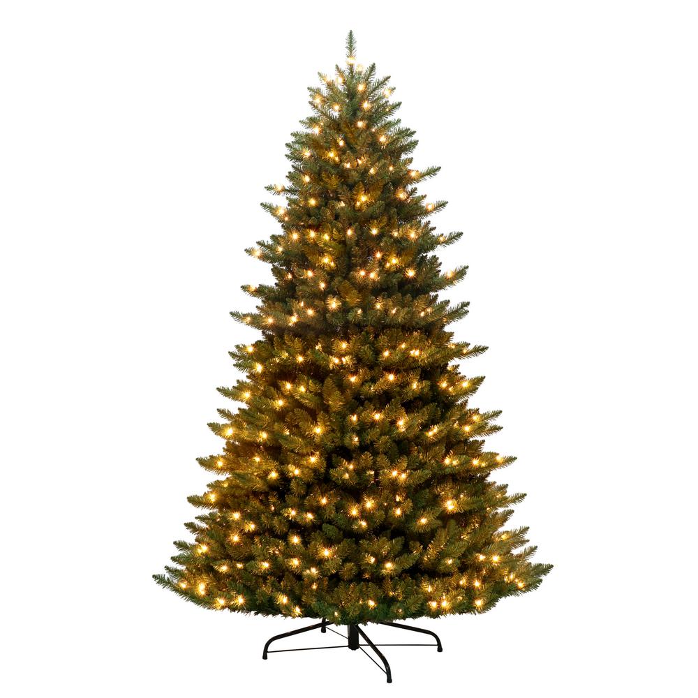 Vickerman 7.5/' x 53/" Majestic Frasier Artificial Christmas Tree w// Color Lights