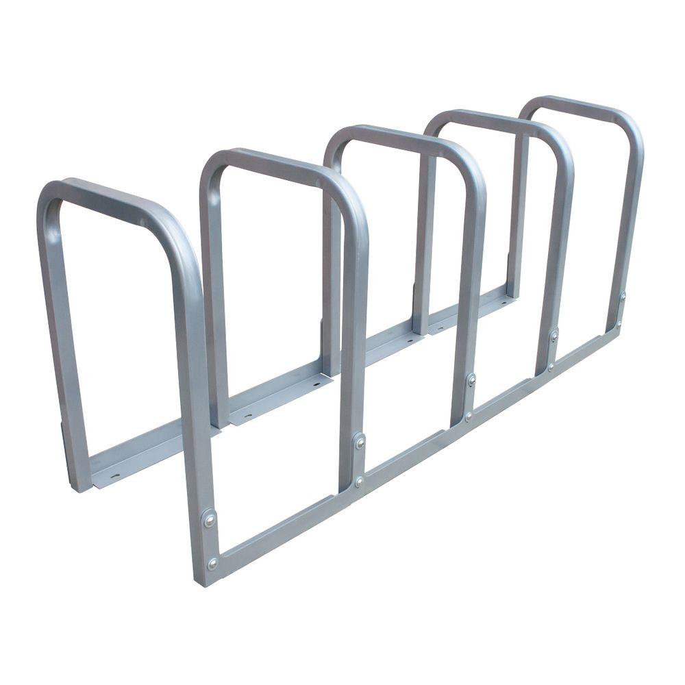 Dero U-Lockit 10-Bike 66 in. Galvanized Bike Rack-U-LOCKIG10 - The Home Depot