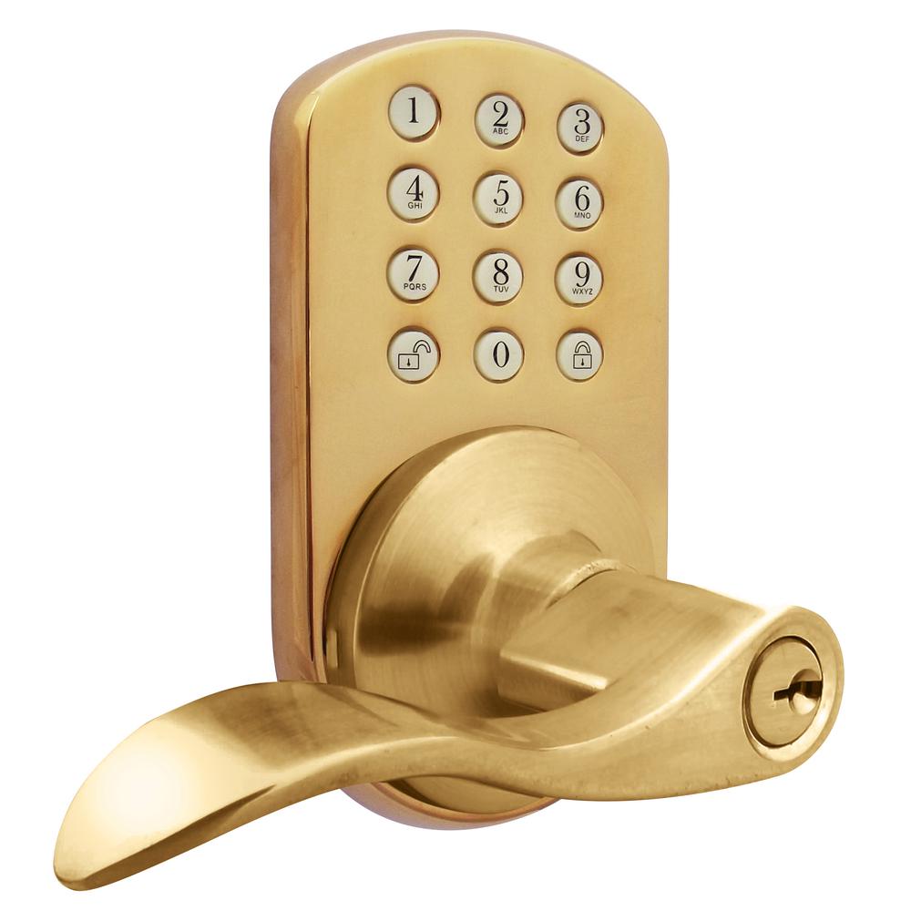 bluetooth keypad door knob