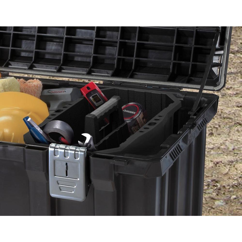 Rolling Tool Box Utility Cart Black  *Delivered in 3 Days or Less* Husky 37 in