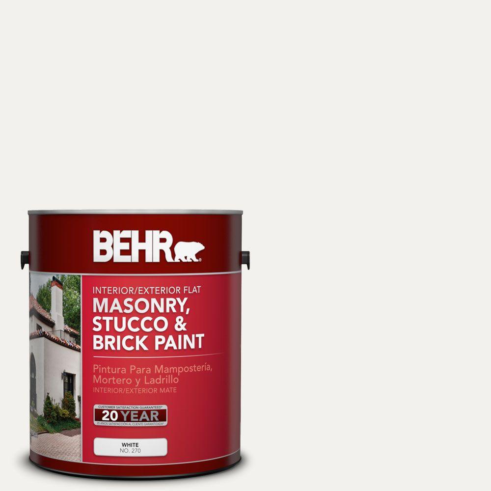 Behr Exterior Paint Home Depot behr 1 gal. ms39 crystal white flat masonry, stucco and brick Behr Exterior Paint Home Depot behr 1 gal. ms39 crystal white flat masonry, stucco and brick