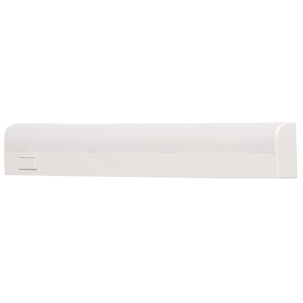 Commercial Electric 10 In White Battery Operated Led Under Cabinet White Battery Operated Led Under Cabinet Light