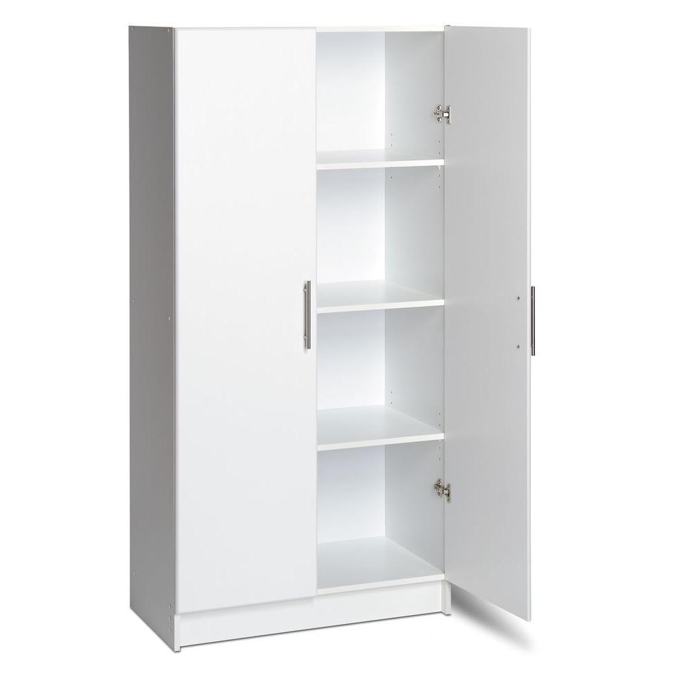 Prepac 32 In Elite Storage Cabinet Wes 3264 The Home Depot