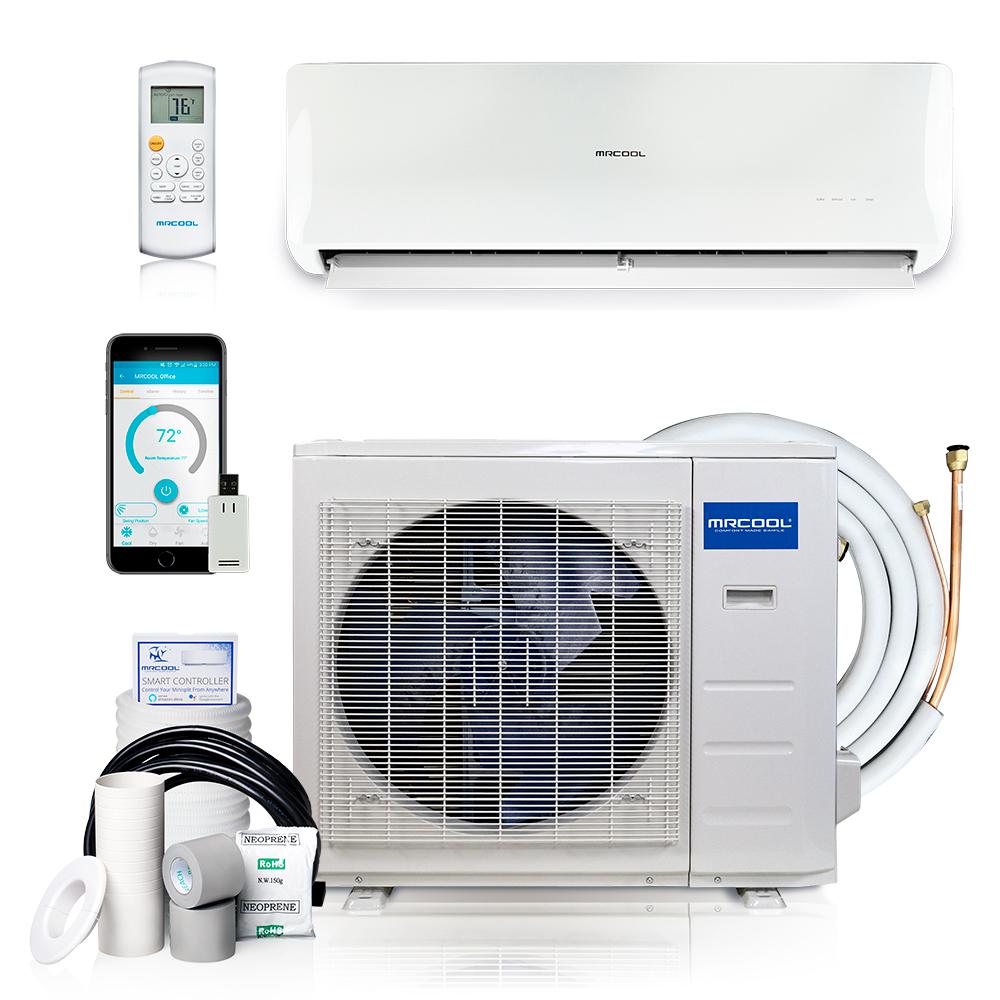 1000 2000 MRCOOL Mini Split Heat Pumps & ACs Ductless Mini Splits The Home Depot