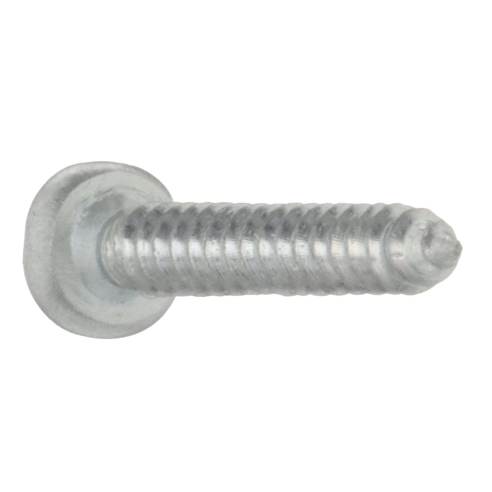 50 pack #6 x 1" self drilling pan head sheet metal screw phillips zinc plated 