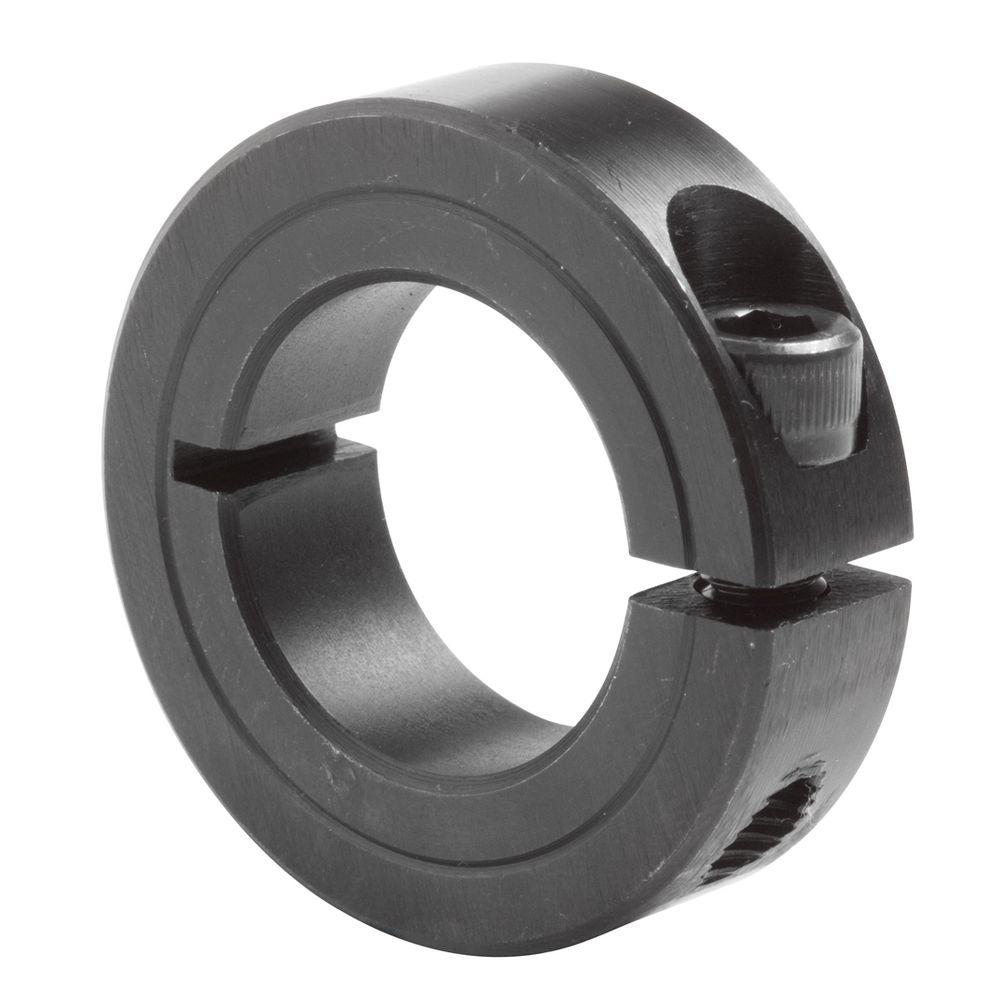 Climax 7/8 in. Bore Black Oxide Coated Mild Steel Clamp Collar1C087