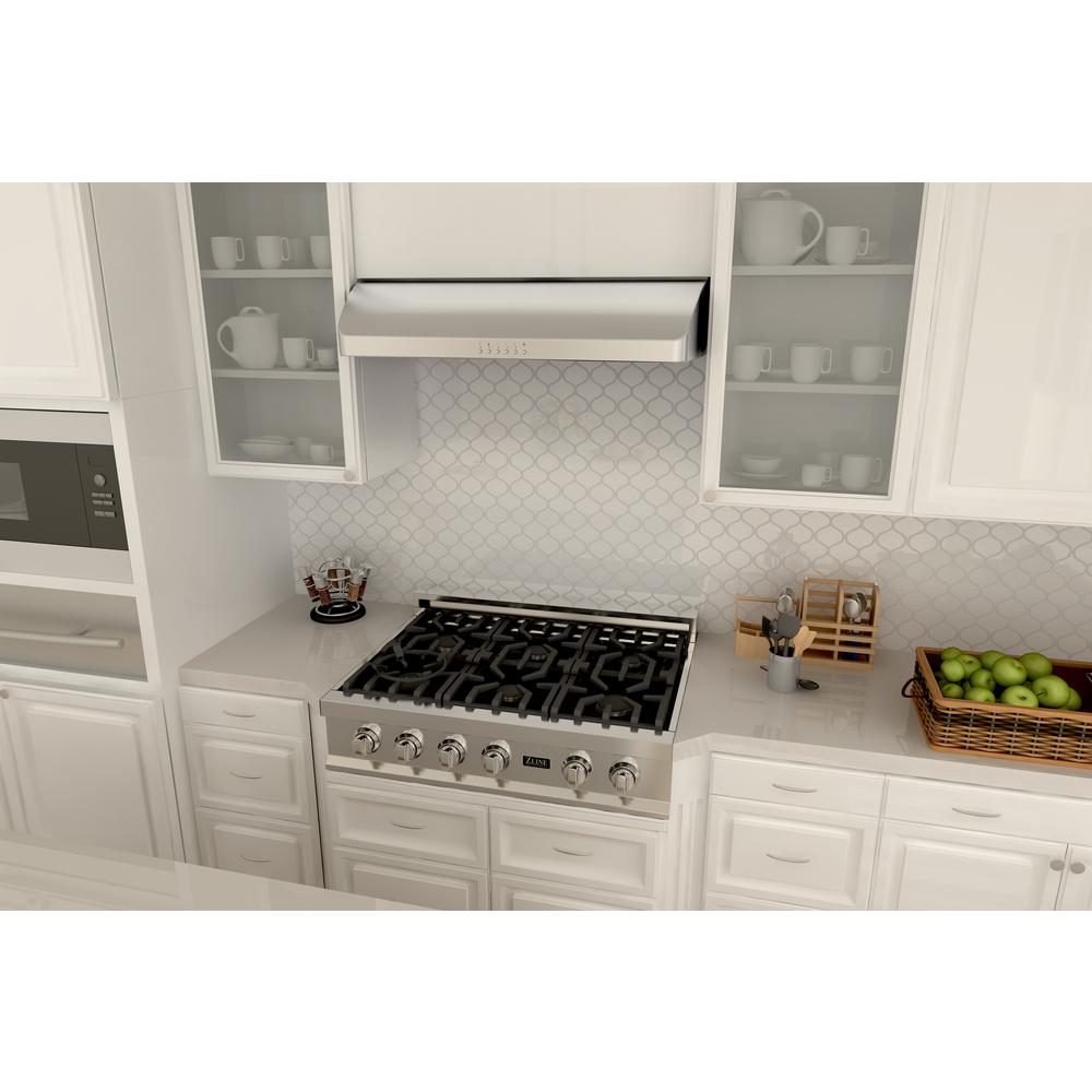 Zline Kitchen And Bath Zline 30 In Under Cabinet Range Hood In