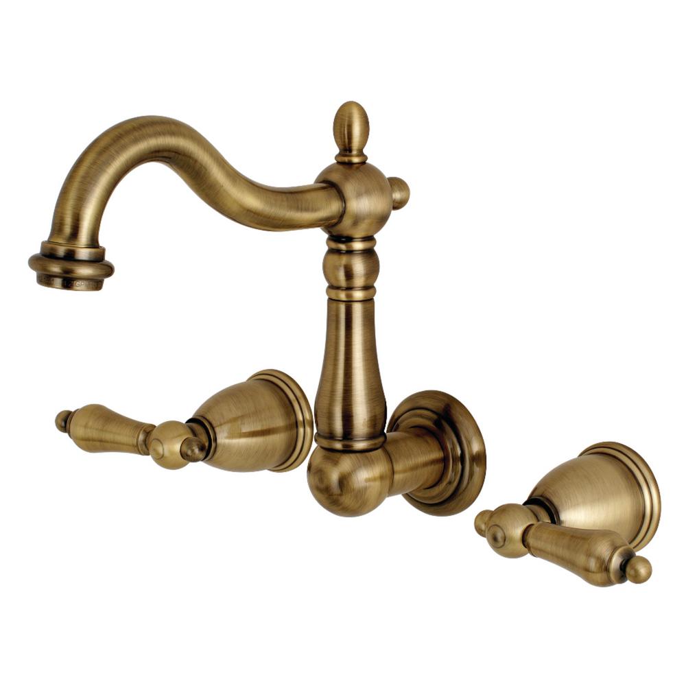 Kingston Brass Heritage 2Handle Wall Mount Bathroom