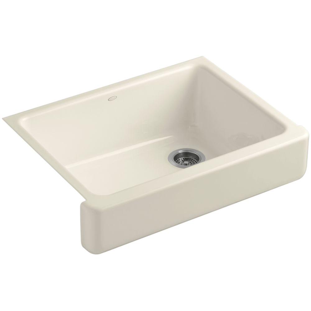 KOHLER Whitehaven Undermount Farmhouse Short Apron-Front ...