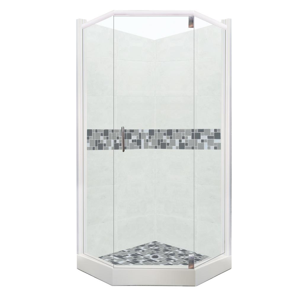 Neo Angle 32 Shower Stalls Kits Showers The Home Depot Newport Grand Hinged 32 In X 36 80 Left