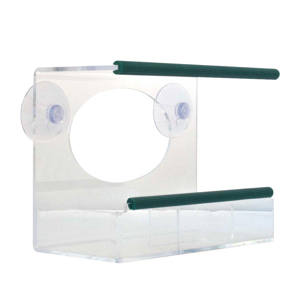 Aspectek Clear View Squirrel Proof Window Bird Feeder Hr4904 The