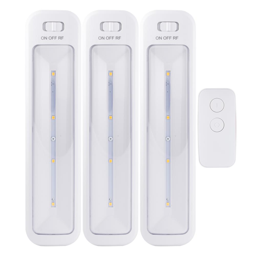 Ge 9 In Battery Operated Wireless Remote Led Under Cabinet Light Fixtures 3 Pack Ge 9 In Battery Operated Wireless Remote Led Under Cabinet Light Fixtures 3 Pack