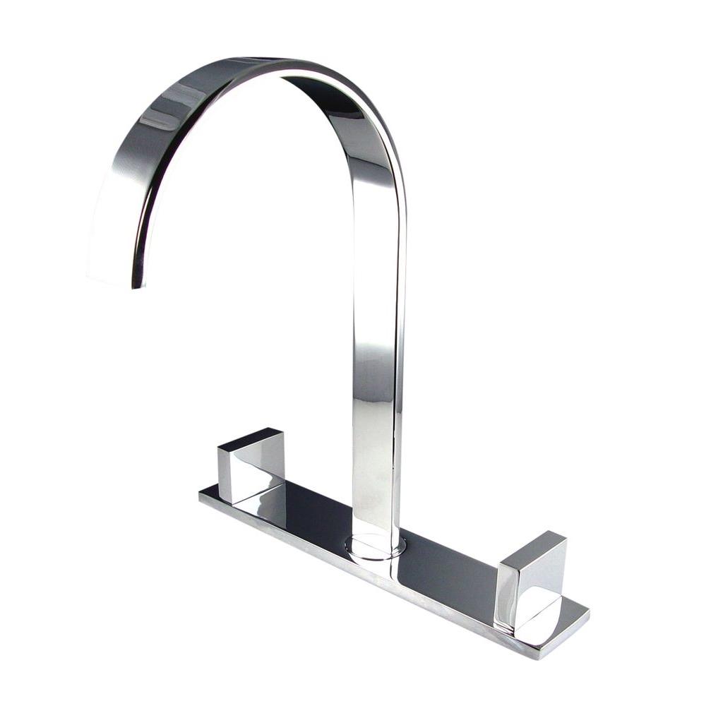 Fresca Sesia Widespread Mount Bathroom Vanity Faucet - Chrome - FFT3801CH