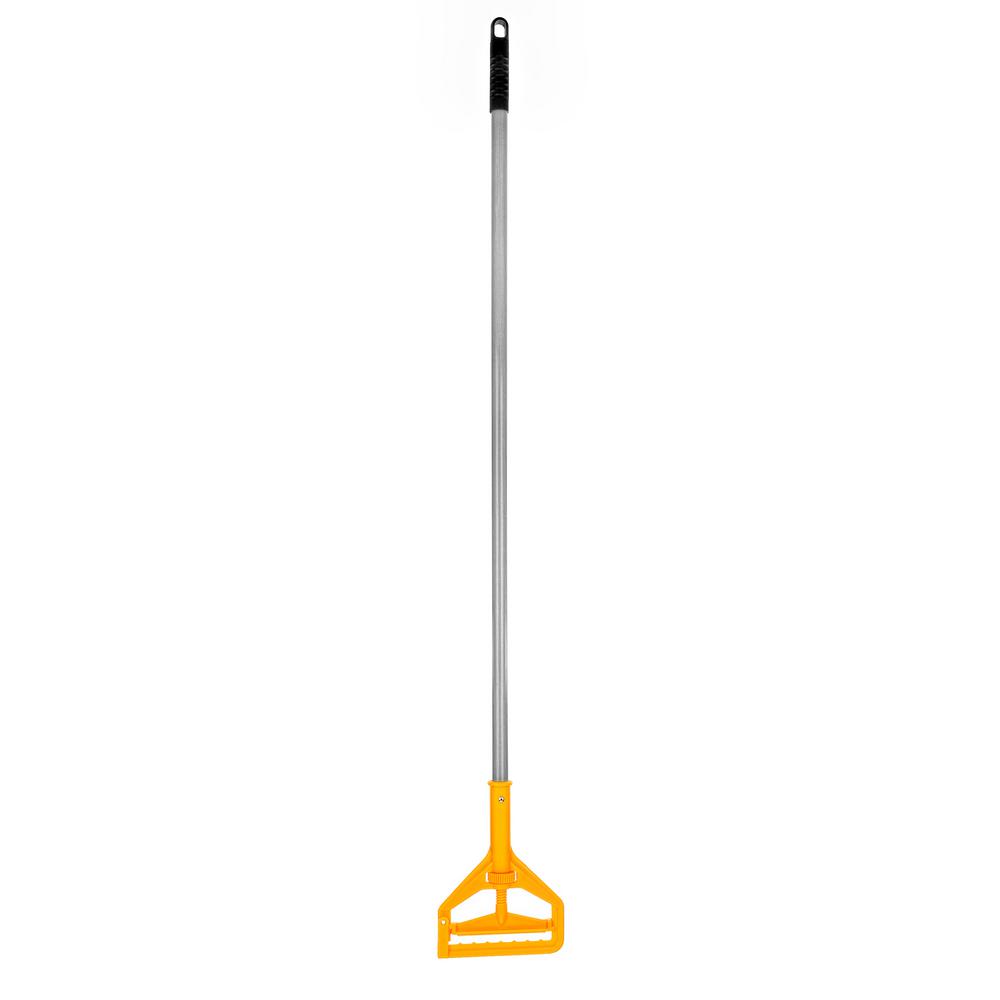 Alpine Industries 55 in. Quick Change Fiberglass Mop Handle in Gray4441 The Home Depot