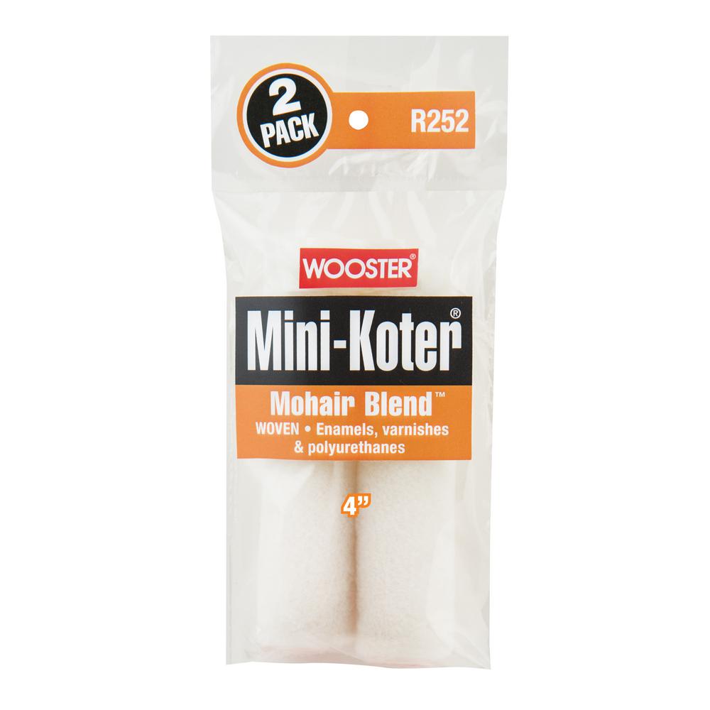 Wooster Brush Cirrus X R185 9 Inch Paint Roller Cover 3/4 Inch Nap Pack Of 12